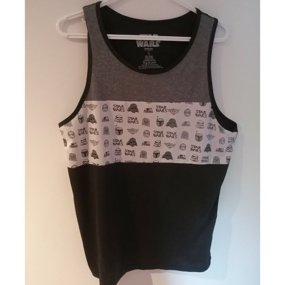 Star Wars Tank Top No Sleeve Shirt Size Medium